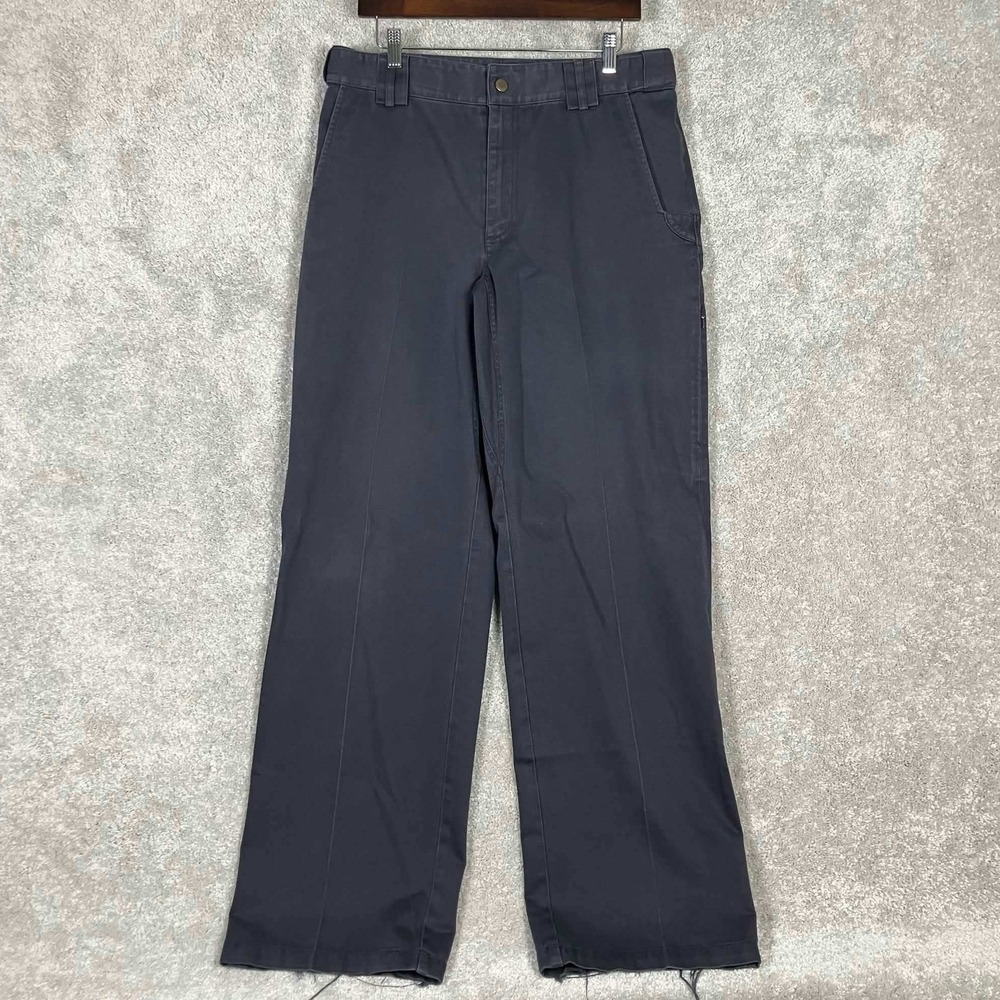 5.11 Tactical Series Men Navy Blue 100% Cotton Work Cargo Pants Size 34x30